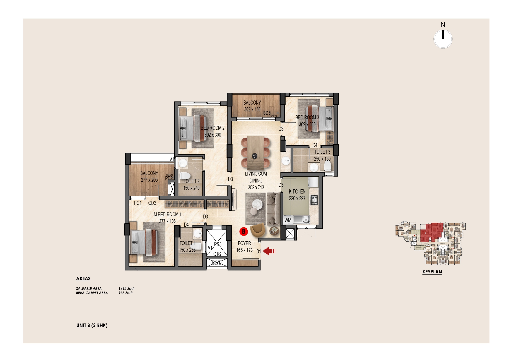 Unit 2 Layout Plan