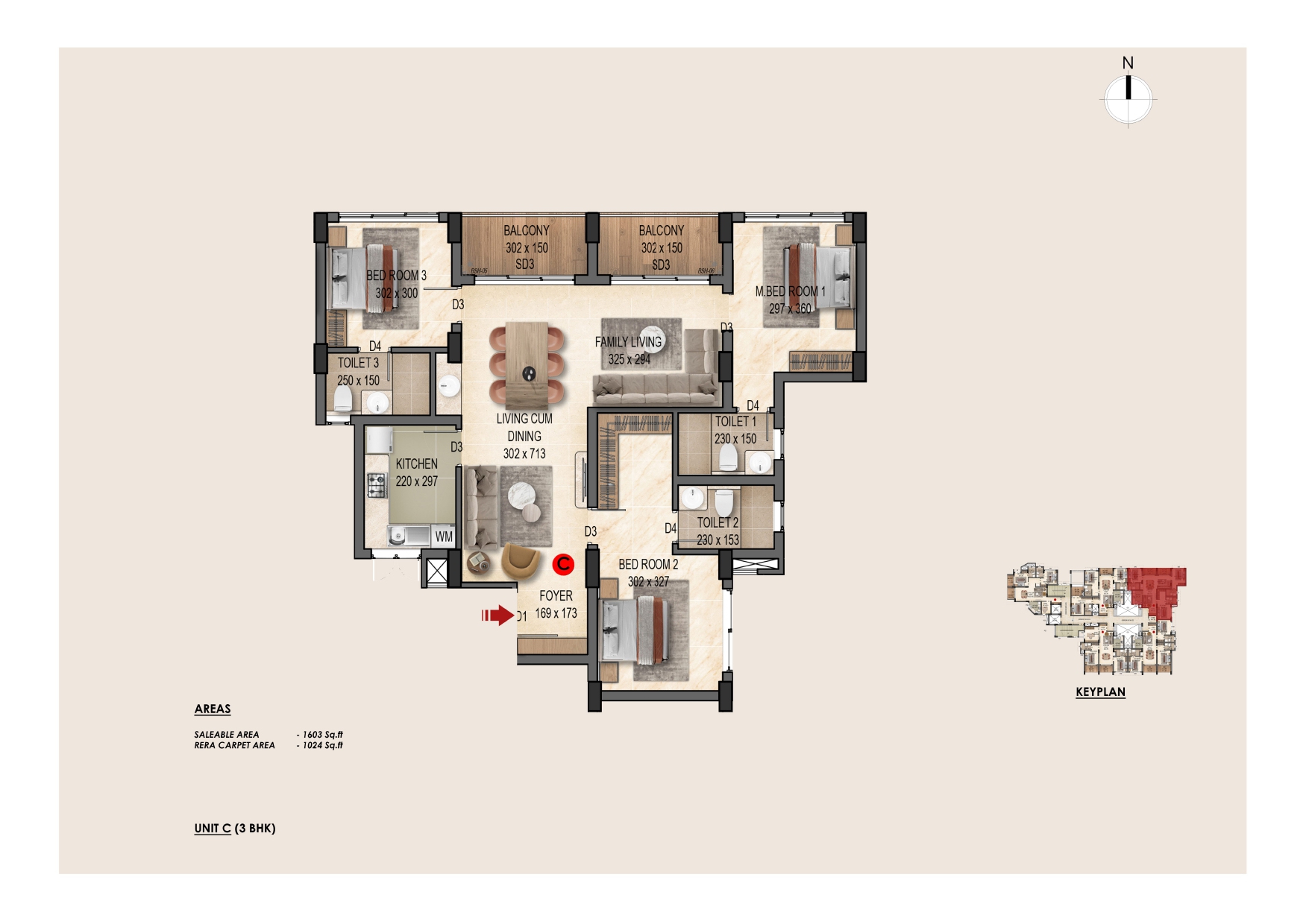 Unit 3 Layout Plan