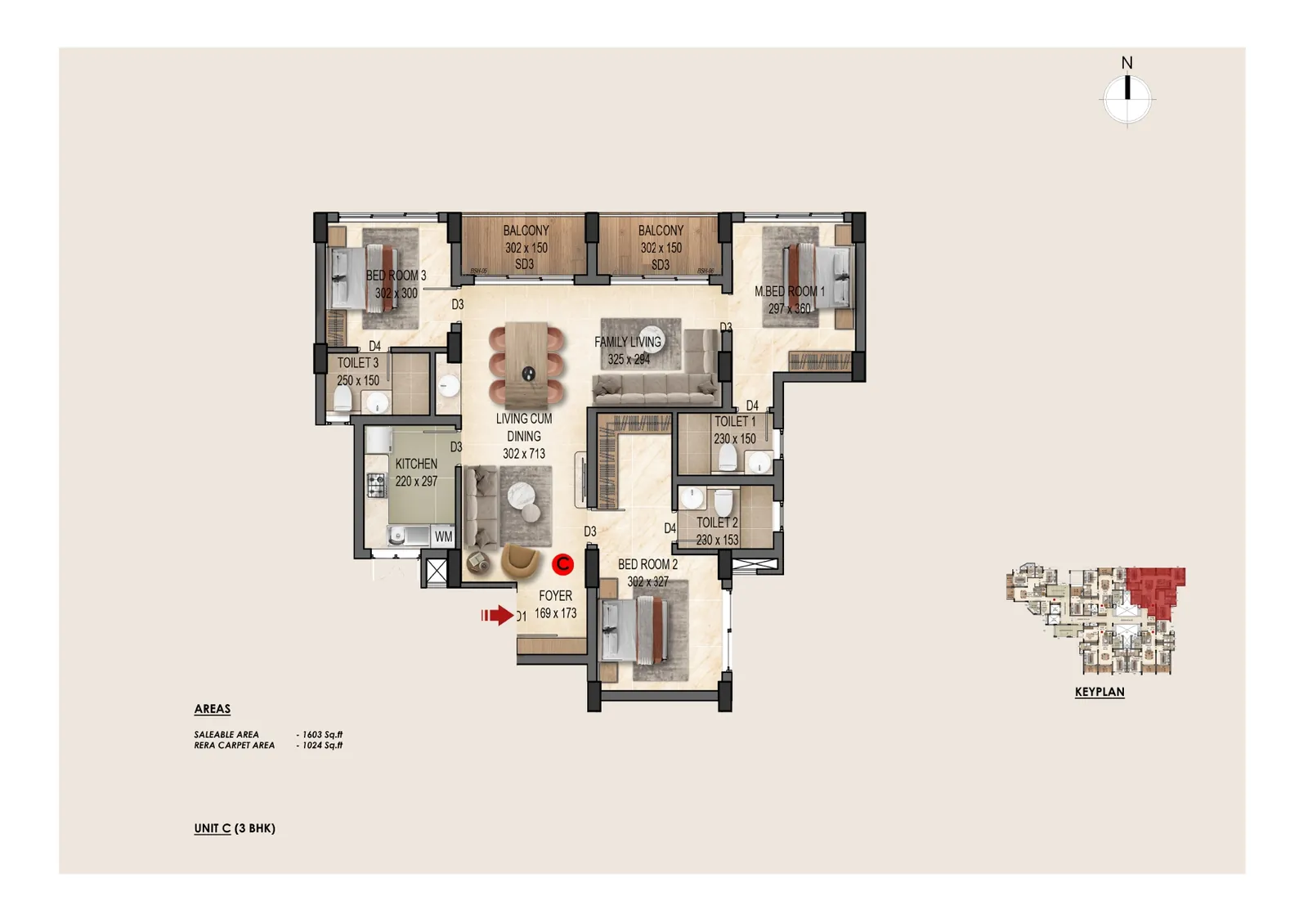 Unit 3 Layout Plan